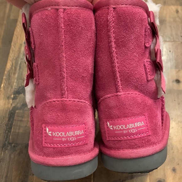 Koolaburra by UGG pink bow boots - Picture 2 of 6